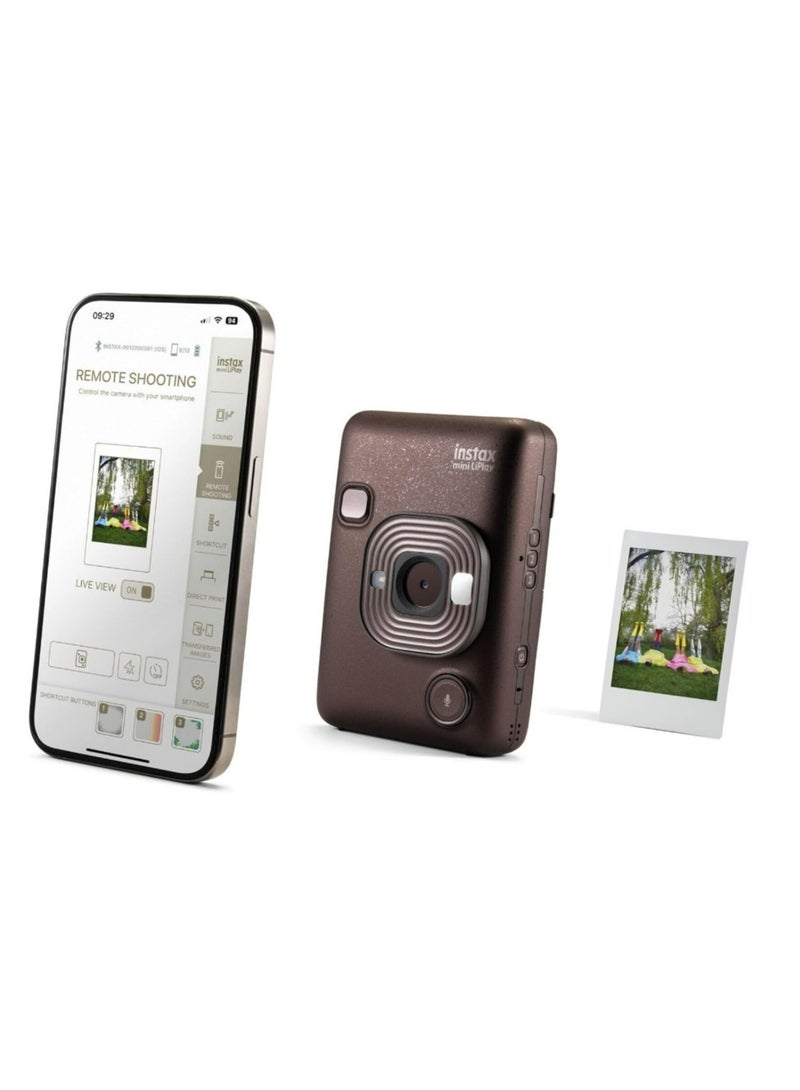 Instax Mini LiPlay 2-in-1 Hybrid Instant Camera With Smartphone Printer