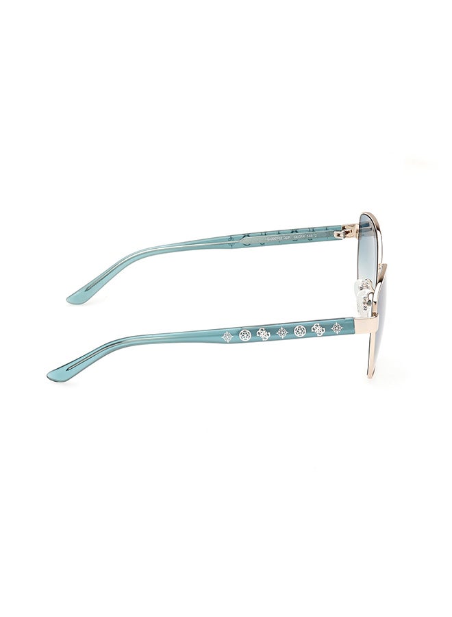 Women's UV Protection Hexagon Sunglasses - GU0010232P56 - Lens Size: 56 Mm