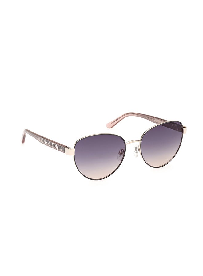 Women's UV Protection Round Sunglasses - GU0010120B55 - Lens Size: 55 Mm