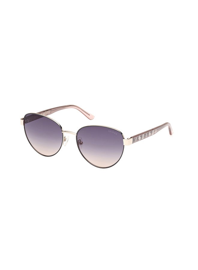 Women's UV Protection Round Sunglasses - GU0010120B55 - Lens Size: 55 Mm