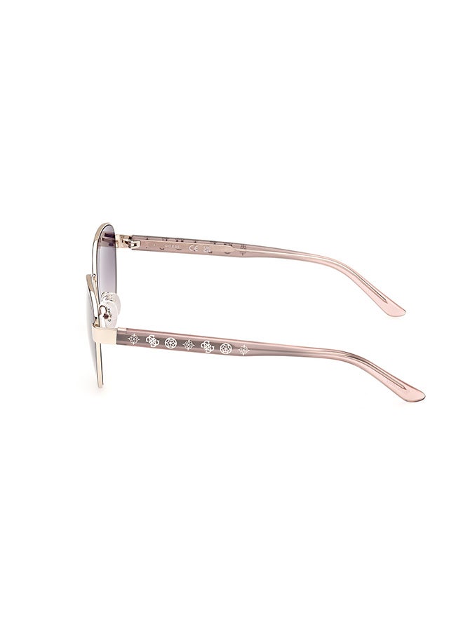 Women's UV Protection Round Sunglasses - GU0010120B55 - Lens Size: 55 Mm