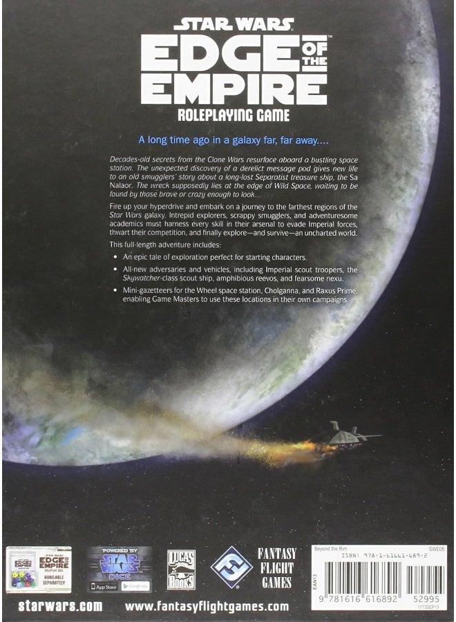 Star Wars: Rpg - Edge Of The Empire - Supplements - Beyond The Rim