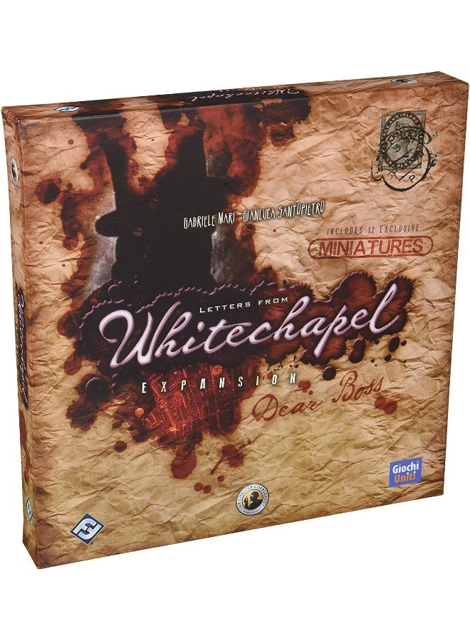 Fantasy Flight Games Letters From Whitechapel Dear Boss Board Game