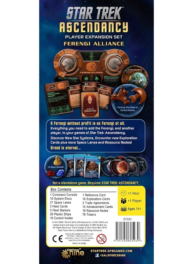 Gale Force 9 Star Trek: Ascendancy - Ferengi Alliance