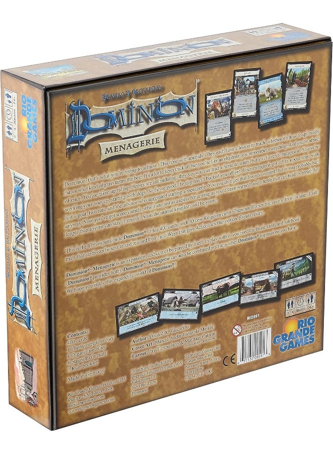 Rio Grande Games Dominion: Menagerie
