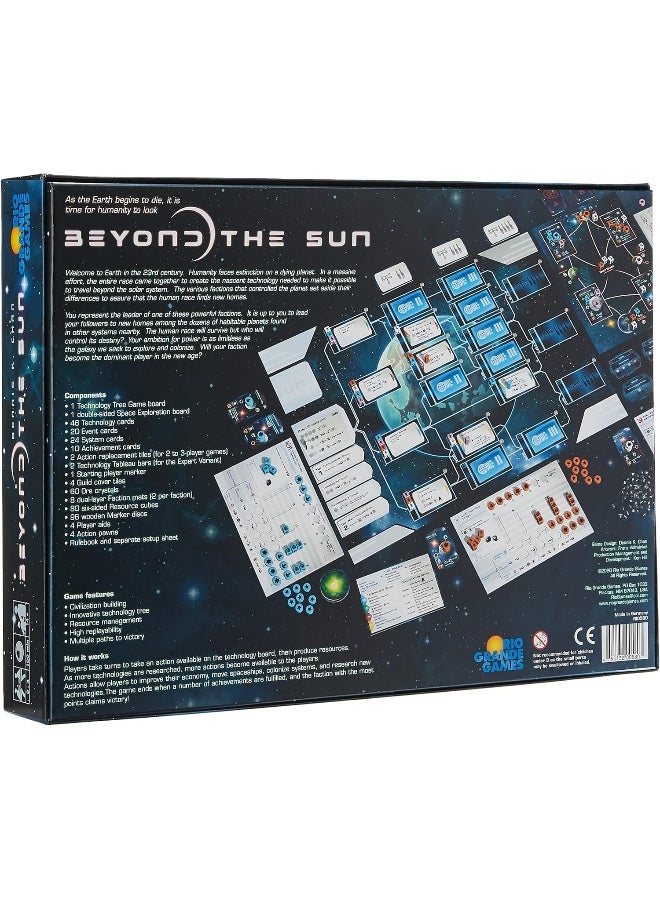 Rio Grande Games Beyond The Sun, One Size