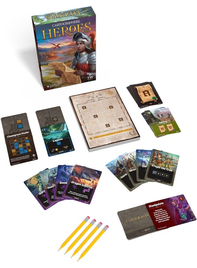 Thunderworks Games Cartographers: Heroes
