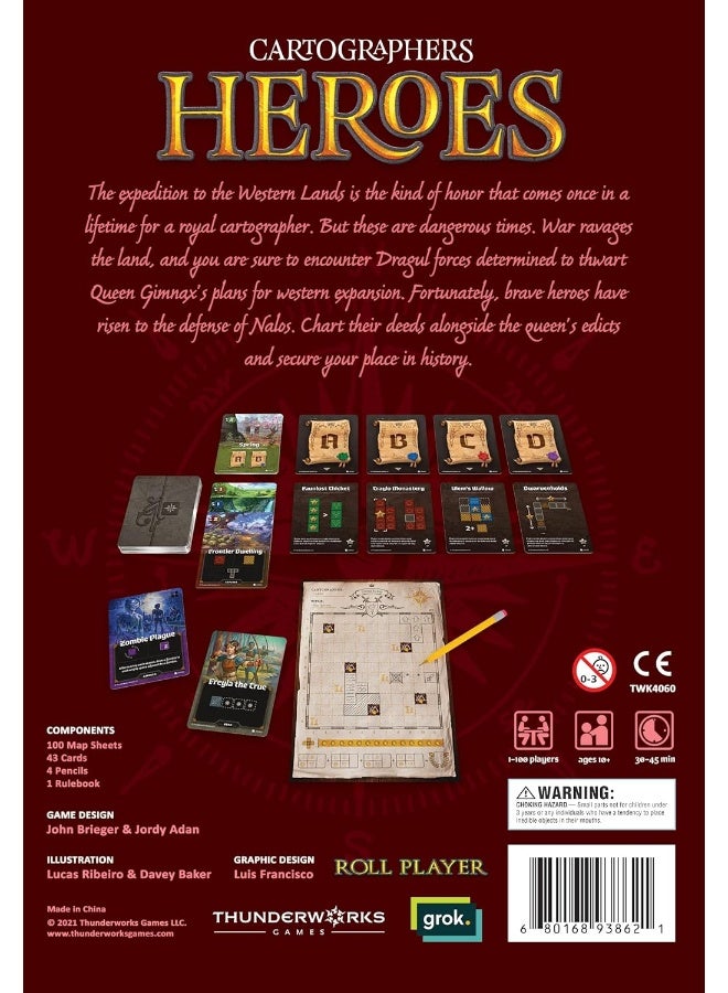 Thunderworks Games Cartographers: Heroes