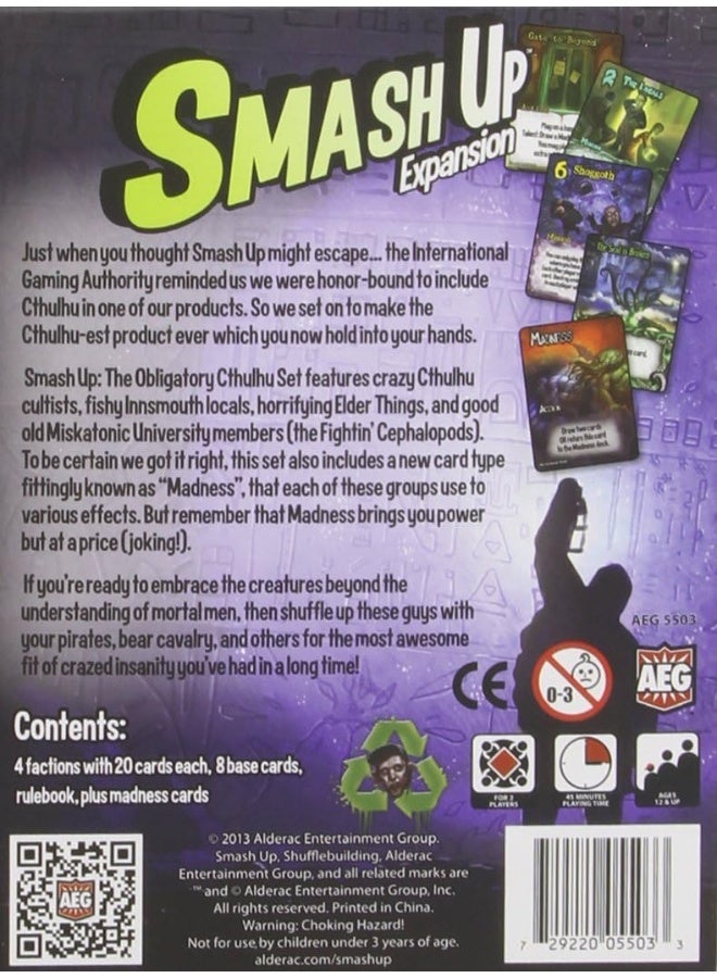Aeg Smash Up: The Obligatory Cthulhu Expansion