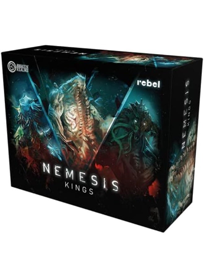 Awaken Realms | Alien Kings: Nemesis Expansion | Board Game | Ages 12+ | 1-5 Players | 90-180 Minutes Playing Time Multicolor Rebnemenking