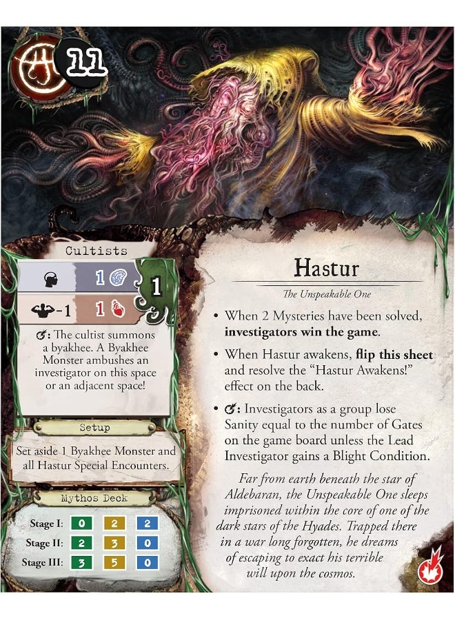 Eldritch Horror - Exp 05: Signs Of Carcosa Board & Card Games