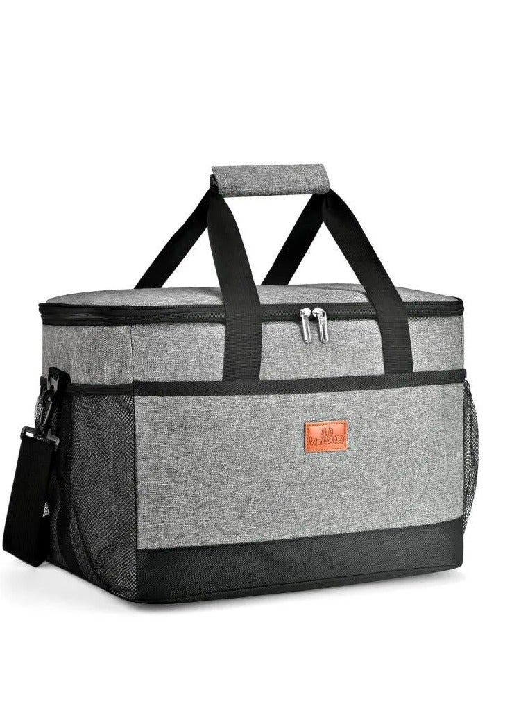 18L Lunch Bag with Portable Multi-Purpose Insulated LunchFoldable Cooler Bag