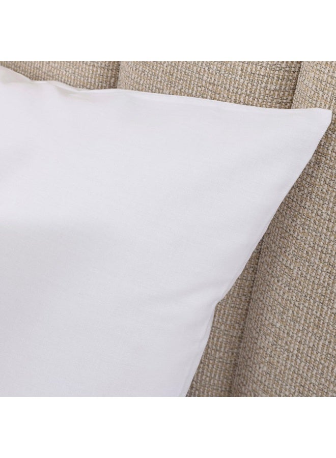 Serene King-Sized Duvet Cover, White - 230X220 Cm