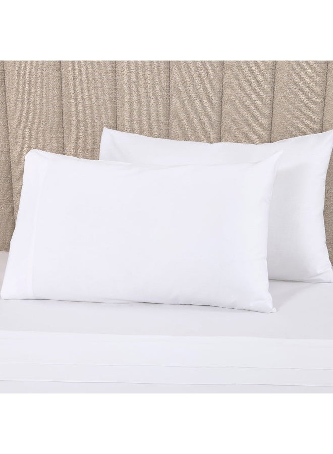 Serene Super King-Sized Duvet Cover, White - 260X240 Cm