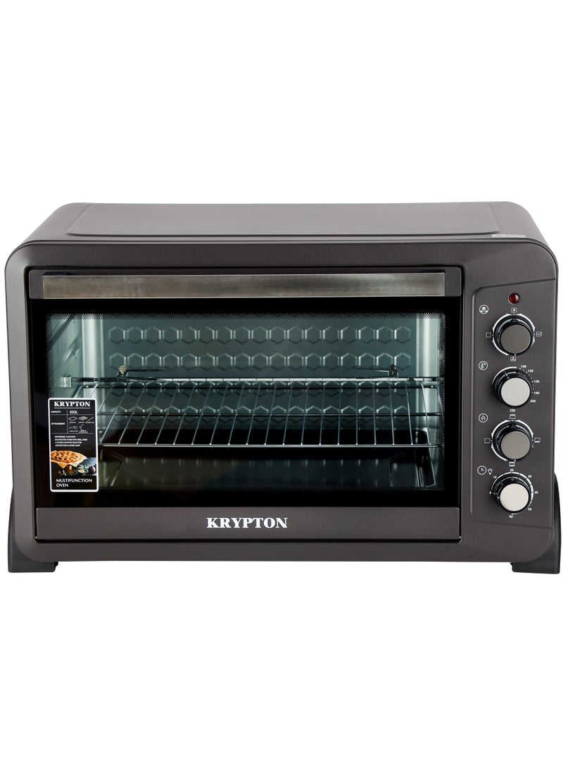 Electric Oven 100 Liter with Rotisserie & Convection 100 L 2800 W KNO6356 Black