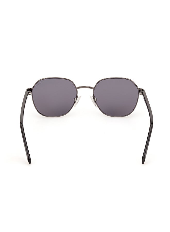 Men's UV Protection Round Sunglasses - GU0011608A51 - Lens Size: 51 Mm