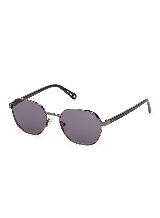 Men's UV Protection Round Sunglasses - GU0011608A51 - Lens Size: 51 Mm
