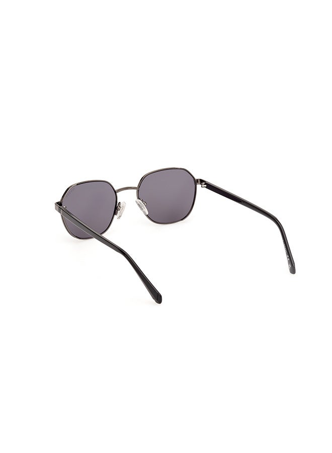 Men's UV Protection Round Sunglasses - GU0011608A51 - Lens Size: 51 Mm