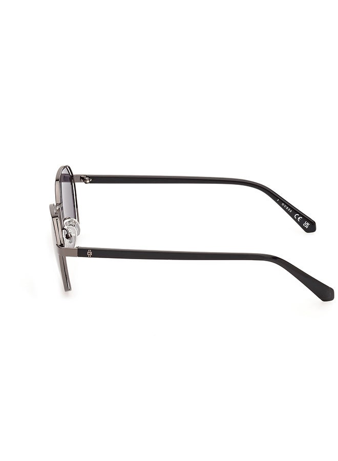 Men's UV Protection Round Sunglasses - GU0011608A51 - Lens Size: 51 Mm