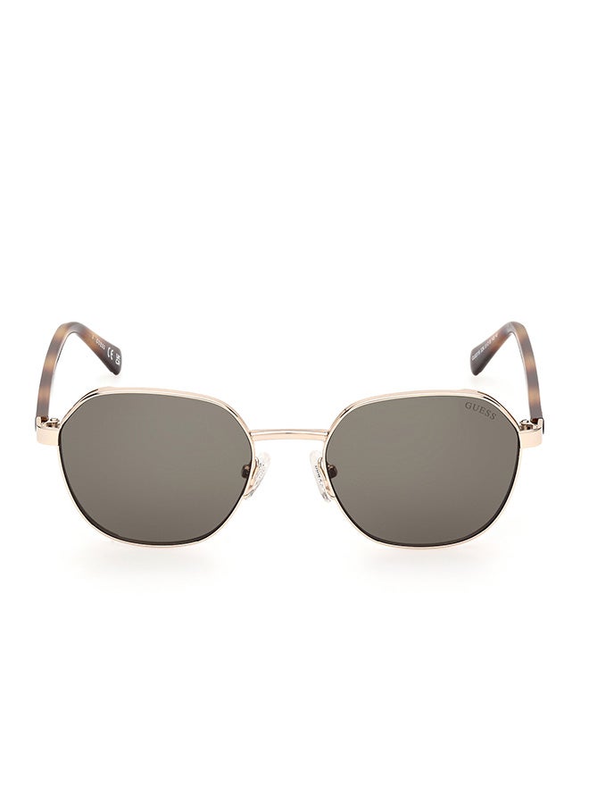 Men's UV Protection Round Sunglasses - GU0011632N51 - Lens Size: 51 Mm