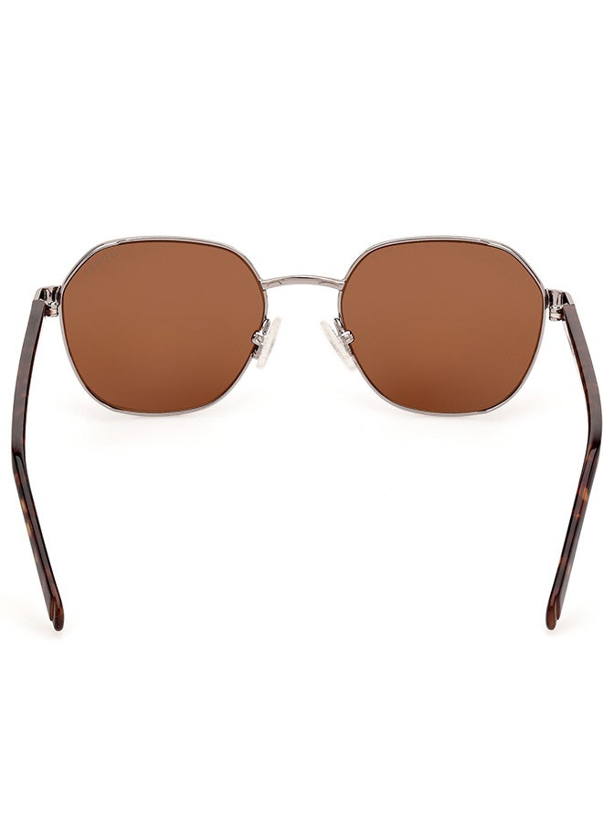 Men's UV Protection Round Sunglasses - GU0011608E51 - Lens Size: 51 Mm