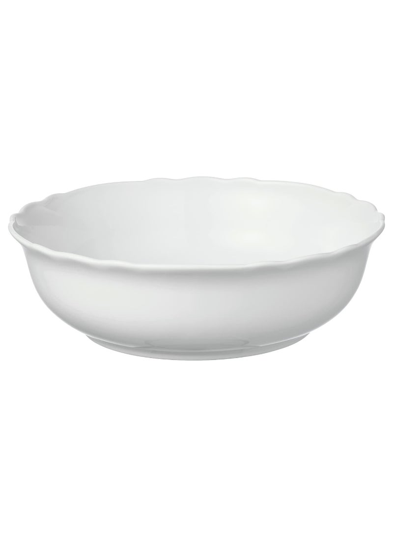 Classic White Serving Bowl, 26 cm Diameter