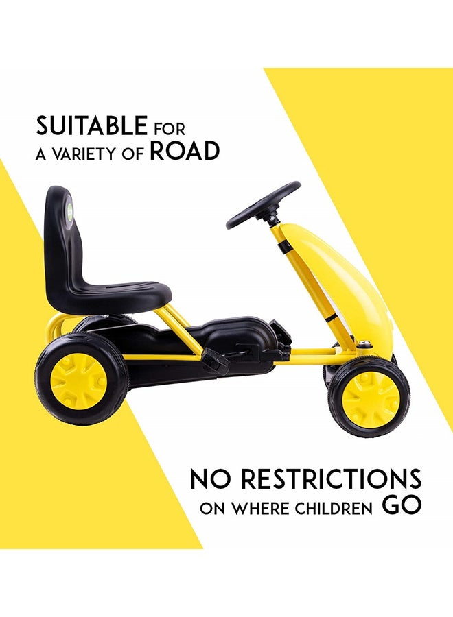 Pedal Go-kart For Children Yellow