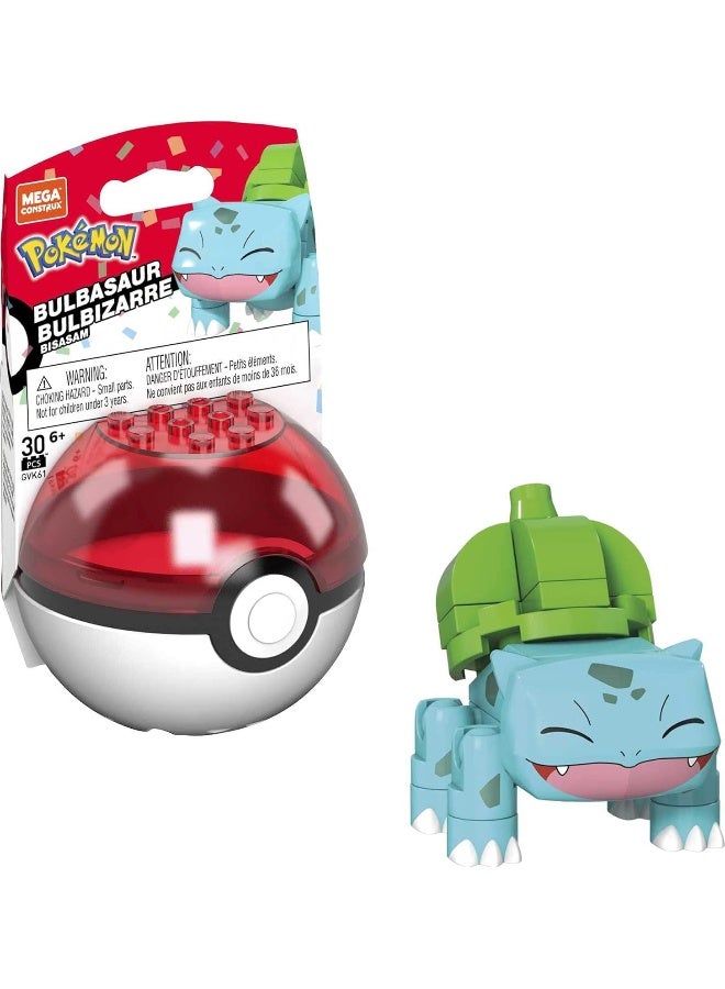 Mega Construx Pokemon Bulbasaur Construction Set, Building Toys for Kids [Amazon Exclusive]