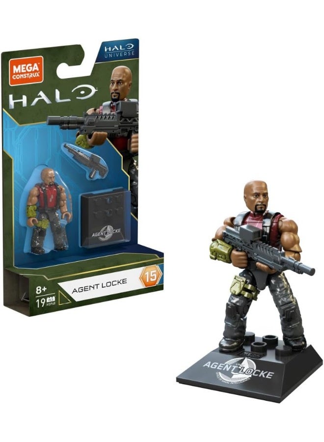 Mega Bloks Agent Locke Halo Universe Figure