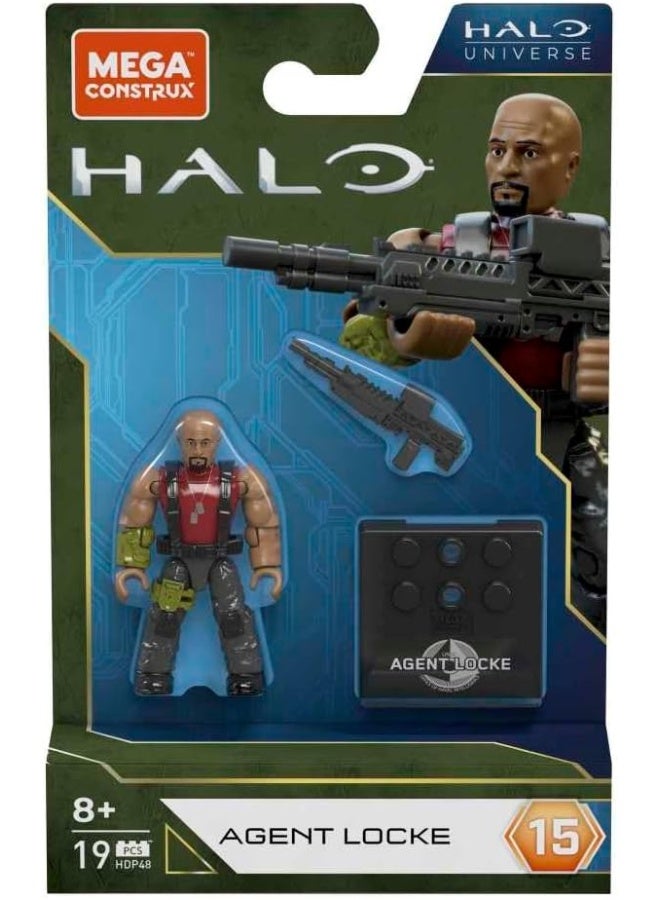 Mega Bloks Agent Locke Halo Universe Figure