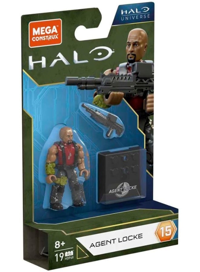 Mega Bloks Agent Locke Halo Universe Figure