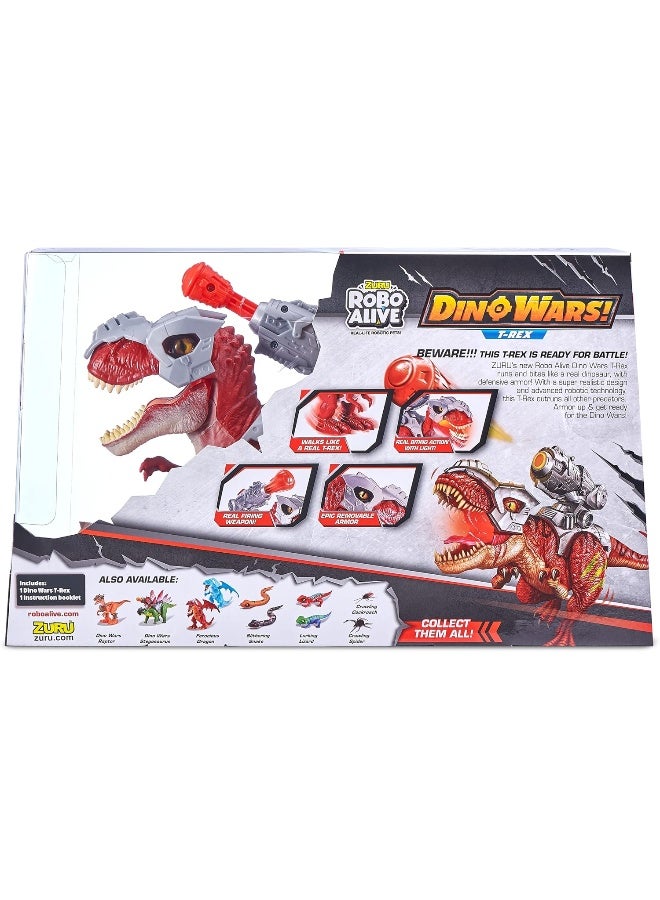 Robo Alive 7132 Dino Wars T-Rex Toy, Assorted Colors