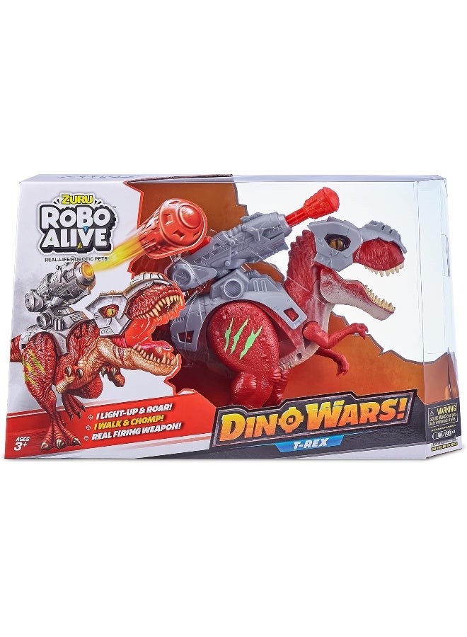 Robo Alive 7132 Dino Wars T-Rex Toy, Assorted Colors