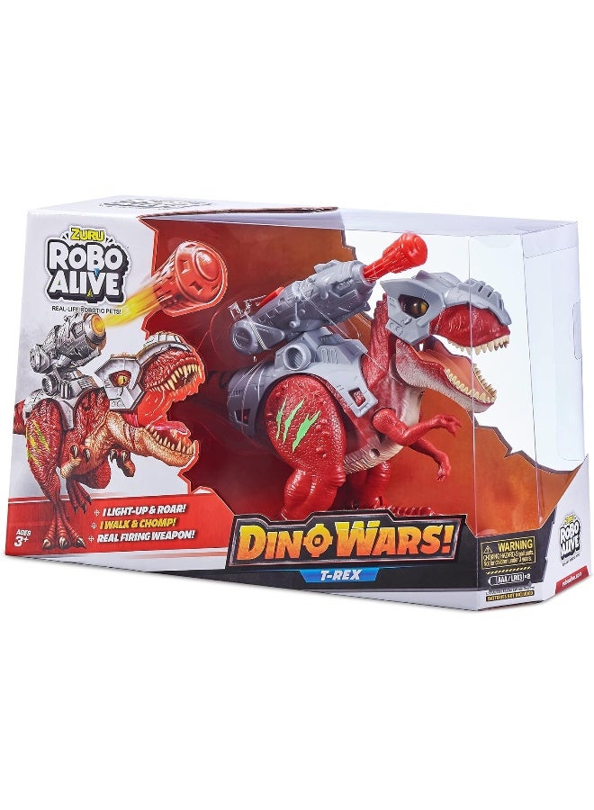 Robo Alive 7132 Dino Wars T-Rex Toy, Assorted Colors