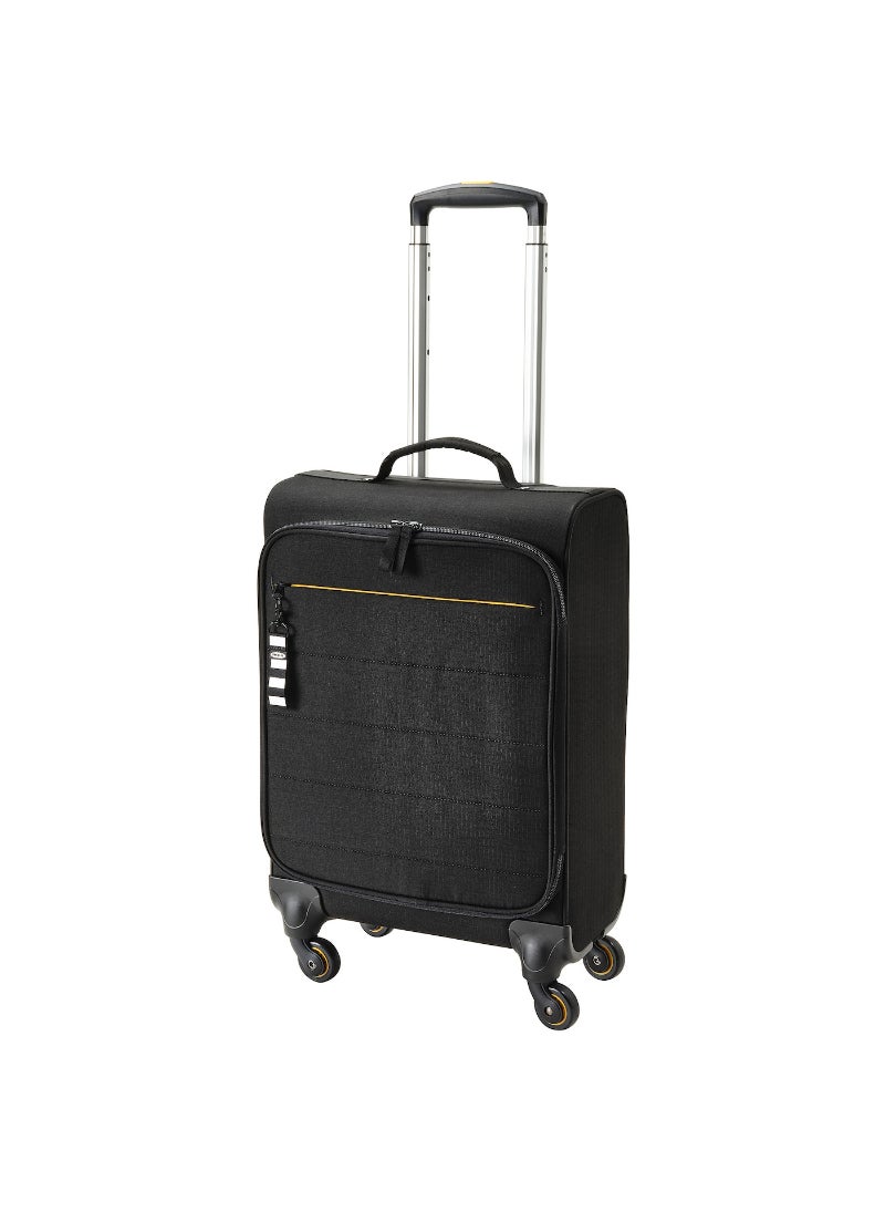 Cabin Bag On Wheels Black 34X20X54 Cm 30 L