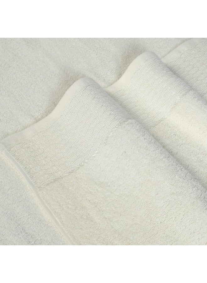 Turkish Towels 100% Genuine Luxury Cotton Bamboo 2 Large Bath Towels And 2 Hand Towels, Super Soft And Extra Absorbent