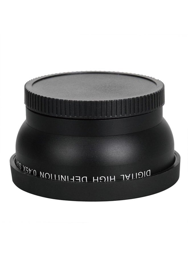 52MM 0.45X Wide-Angle + Macro 2-in-1 Auxiliary Lens for Nikon and Canon Lenses