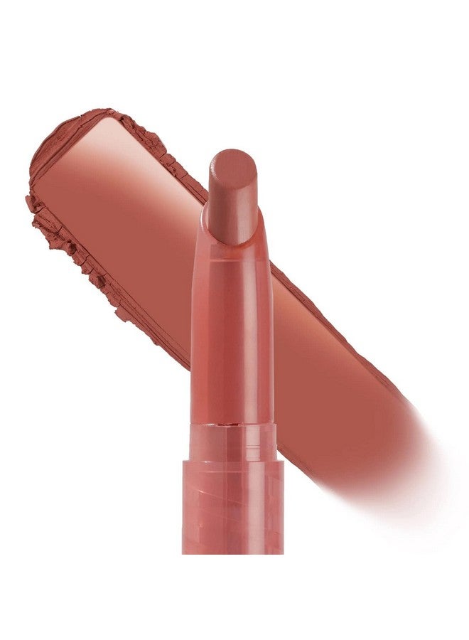 With The Band Lippie Stix Matte Lipstick Full Size Pigmented Moisturizing Lasting Longwear (Dusty Peachy Coral)