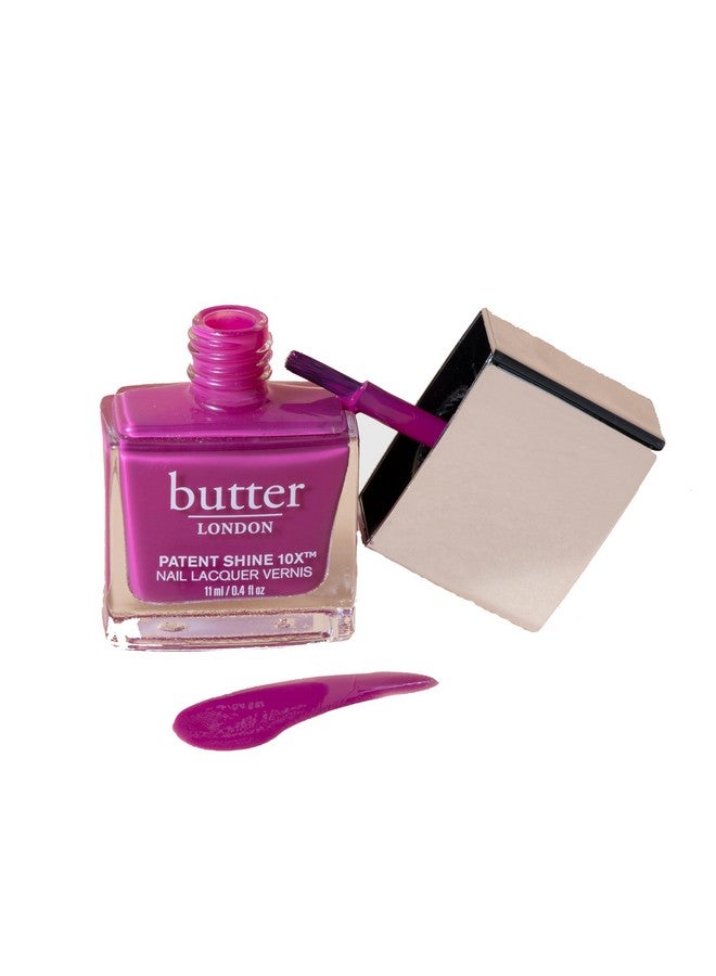 Patent Shine 10X Nail Lacquer Gellike Finish Chipresistant Formula 10Free Formula Crueltyfree Polymer Technology Bonkers