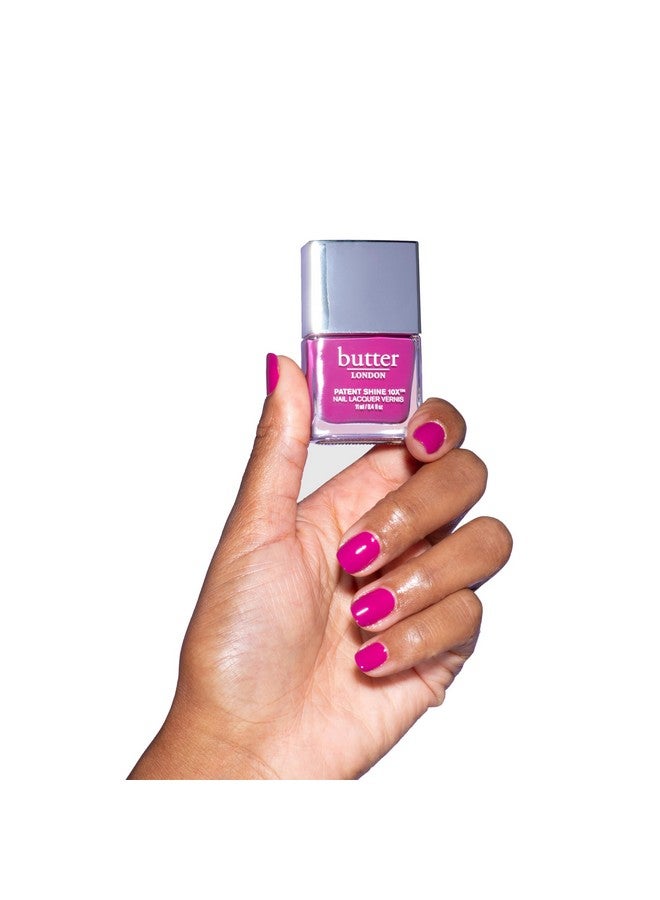 Patent Shine 10X Nail Lacquer Gellike Finish Chipresistant Formula 10Free Formula Crueltyfree Polymer Technology Bonkers
