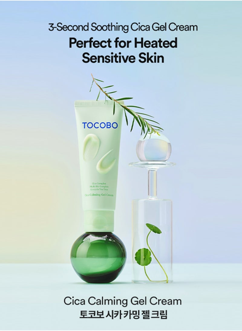 Tocobo Cica Aqua Calming Toner 200ml ,\ Tocobo Toner Pad 150mlj Tocobo Cica Gel Cream 75ml\ & Cica Cooling Sun Stick | Includes Face Scrubber | Calming, Hydrating, and Protective Skincare Set