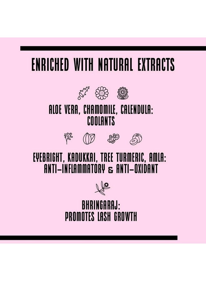 Eterna Blackfinity Kajal 0.35G Matte Ultracreamy Texture Rich Color Payoff 8Hr Power Stay Waterproof Smudgefree Enriched With Herbal