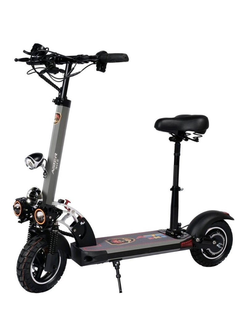 E10 High Powered Electric Bike for Efficient Commuting Grey