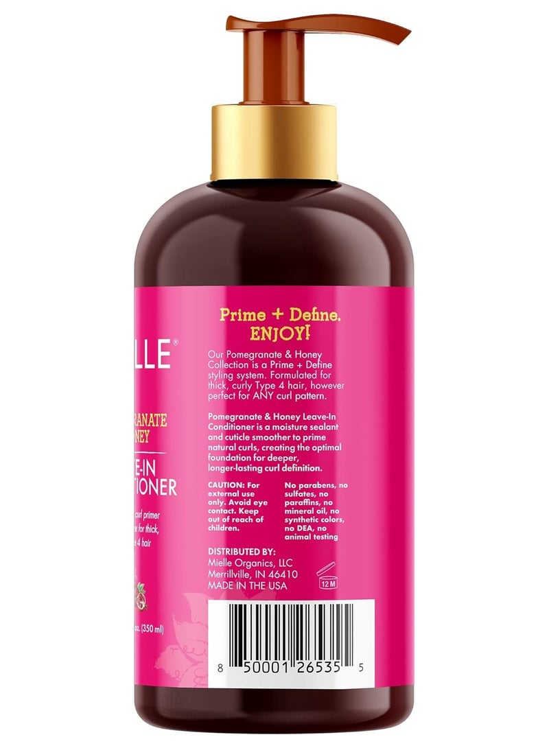 Organics Pomegranate & Honey Leave-In Conditioner For Type 4 Hair, 12 Ounces 354.37 gml