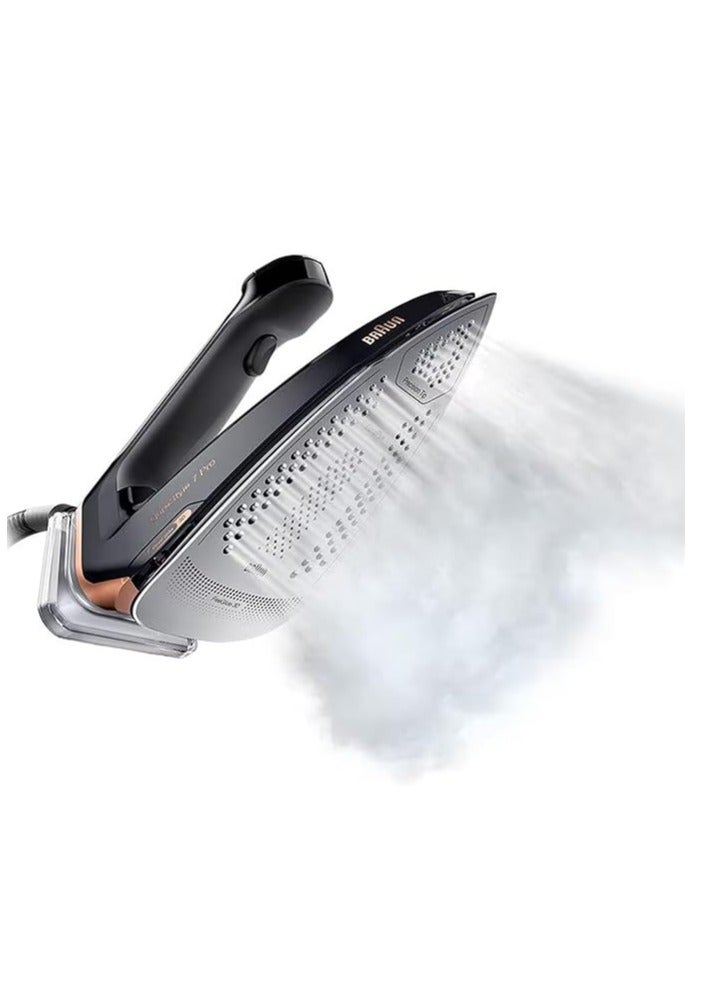 CareStyle 7 Pro Steam Generator Iron with FreeGlide 3D Technology, Smart iCareMode, Ironing, Anti Drip, Detachable 2L Water Tank, Auto-Off 2 L 2700 W IS7286 Black