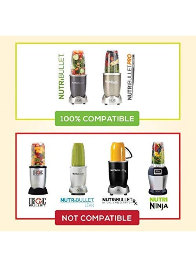 BIDIHOMENutriBullet 32oz Cup  Blade Replacement Set Fits Nutribullet 600W 900W Models