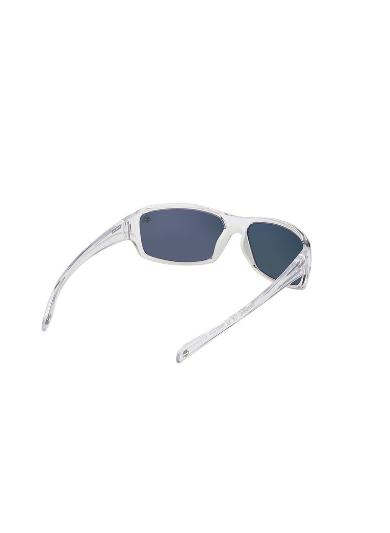 Men's Polarized Rectangular Sunglasses - TB933226D63 - Lens Size: 63 Mm