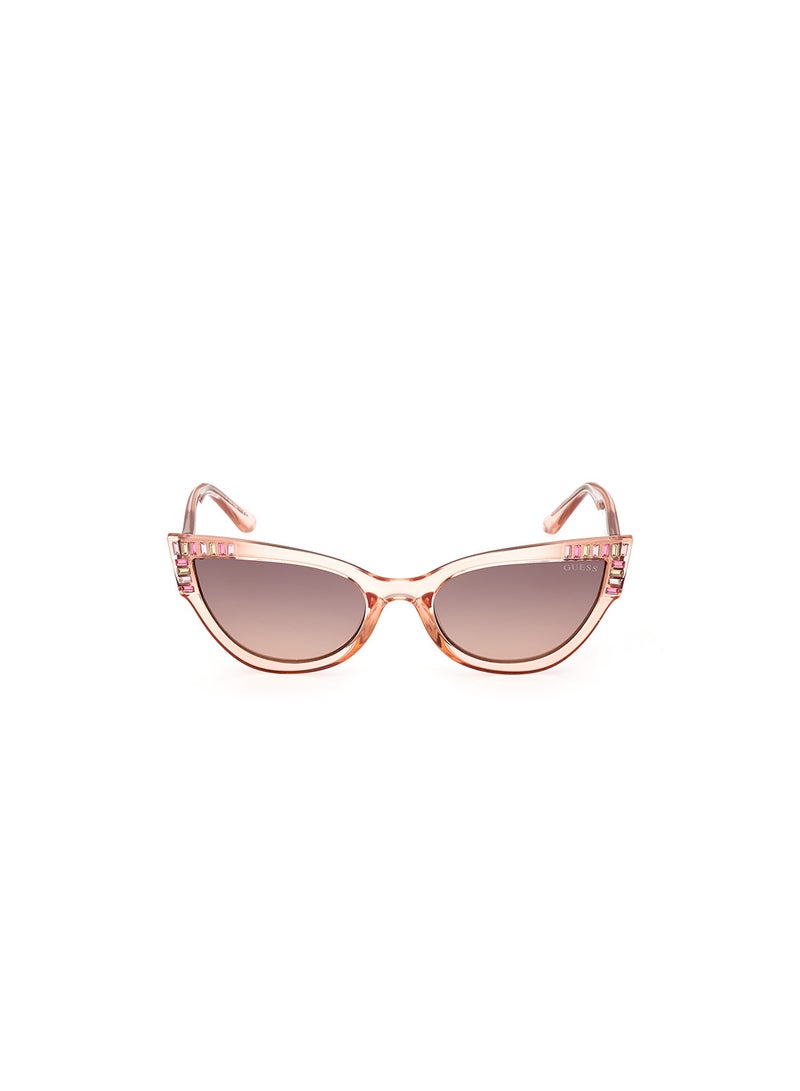Women's UV Protection Cat Eye Sunglasses - GU790144F54 - Lens Size: 54 Mm