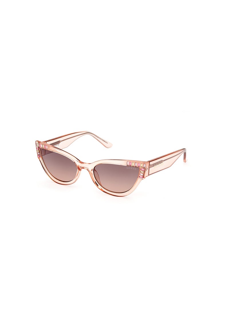 Women's UV Protection Cat Eye Sunglasses - GU790144F54 - Lens Size: 54 Mm