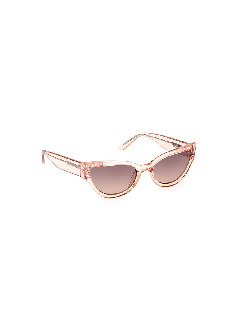 Women's UV Protection Cat Eye Sunglasses - GU790144F54 - Lens Size: 54 Mm